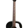 J45 Ebony Acoustic Guitar f/s som samma av bilderna