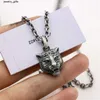 Designer jewelry necklace High quality with personality antique head pendant Sweater chain that both men and women can wear