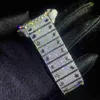 Custom Iced Out VVS Moissanite Watch Механические часы в стиле хип-хоп с сертификацией GRA