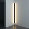 Moderne Hoek LED Wandlamp Minimalistisch Binnenlicht Armatuur Wandkandelaars Trap 100cm 150cm Slaapkamer Nachtkastje Thuis Hal Licht245v