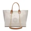 Designerskie torebki liste torebka luksusowa marka chtot torba perłowa etykieta na płótnie torby plażowe kobiety lady żeńska sieć plecaku małe plecaki
