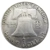 США 1962PD Франклин полдоллара ремесло посеребренная копия монеты латунные украшения украшения дома аксессуары2522