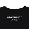 Camiseta nova com letras coloridas A Bathing Ap Bapesta