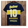 96 97 Maglia Boca Juniors Home Retro Maglia da calcio da trasferta RIQUELME Maglia da calcio ROMAN MARADONA Maglie sportive da uomo Uniforme della squadra di calcio