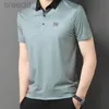 Polo da uomo Estate Nuova Polo Abbigliamento Camicia Colletto rovesciato Manica corta Traspirante Moda aziendale ldd240312