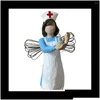 Party Decoration Angel Figurine Of Friendship Memorials Gifts For Owners A Drop Delivery Home Garden Festive Supplies Event Dh0Zr