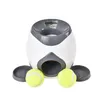 2 In 1 Pet Dog Toys Interactive Automatic Ball Launcher Tennis Emission Throwing Toys Reward Machine Food Dispenser Y200330241f