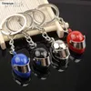 Keychains Lanyards Hot metal Motorcycle Key Chain Fashion Stereo Motorcycle Safety Auto Bag Car Key Ring KeyChain Gift jewelry 17021 ldd240312