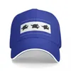 Ball Caps NOOK Miles Logo noir et Whitecap Baseball Cap militaire homme féminin masculin