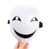 Designer masker 1/2st anime svart kula mask cosplay kagetane hiruko unisex burakku buretto leende full ansikte huvudbonad mask halloween present