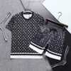 Camiseta polo mens tracksuits verão casual moda designer tracksuitsr topos homens jogging respirável roupas esportivas camiseta de duas peças terno novo