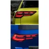 Car Tail Lights Cars For Vw Golf 8 Mk8 Gti 20 20-2023 Taillights Led Drl Running Fog Light Angel Eyes Rear Lamp Drop Delivery Mobile Dhbbs