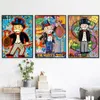 Alec Graffiti Monopoly Millionaire Money Street Art Canvas Painting Poster e stampe Modern Wall Art Immagini per la decorazione domestica290g