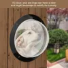 Dayanıklı Akrilik Pet Sight Pencere Dome Ekleme Çit Kediler için Dış Peyzaj İzleyici Pet Köpek Kapısı Köpek Kapısı231r
