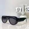 Projektanta Oversizezowana owalna rama okulary przeciwsłoneczne damskie kolorowe lustra dekoracyjne męskie wysokiej jakości przeciwsłoneczne z najwyższym wycięciem oryginalne opakowanie pudełko Peri011f