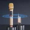 Microphones UHF Wireless Handheld Microphone With Rechargeable Receiver And Battery For Karaoke Singing Party