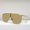 Sunglasses Designer Fashion men Golden Mask sunglasses for women designer luxury big frame Sun Glasses with pendant JCG9