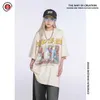 Bigthing Fashion Saint Michael Vintage Prays for Childrens Movies to Make Old Printed T-shirts Short Sleeved F342