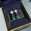 Stud Earrings 8 12mm Natural Paraiba Tourmaline Water Drop Sterling 925 Silver Pear Shape Elegant Wedding Dangles Party Jewelry