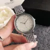 Relojes de pulsera Swa2024 con piedras a la moda de marca completa para mujer y niña, reloj de lujo con banda de Metal y acero estilo gemas coloridas SW70