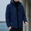 Мужские куртки, осенне-зимняя стеганая теплая куртка, уличная ветрозащитная водонепроницаемая спортивная повседневная рабочая одежда, пальто