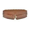 New Belts Fashion Beauty Women Female Imitation Leather Party Buckle Solid Color Dress Waistband Wide Belt Best quality