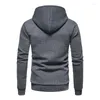 Hoodies masculinos 2024 eur tamanho casual pulôver jacquard suéter S-2XL xadrez acolchoado tecido de algodão capuz bolso frontal