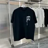 Lyxiga herrar t shirt brev grafiska tees män kvinnor casual t-shirt hip hop tops 100 bomull tshirt kvinnors herrar kläder