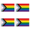 Лесбийская гордость, Радужный полиэстер, ЛГБТ-флаг, размахивающий рукой, фестиваль, гей-баннер, товары для вечеринок
