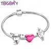 Perlen Zwölf Konstellationen Stil Kristall DIY Charm Bead Anhänger Schlange Kette Charms Armbänder Für Frauen Schmuck Geschenke DropshippingL24213