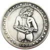 HB101 Hobo Morgan Dólar crânio zumbi esqueleto Copiar Moedas Ornamentos Artesanais de Latão decoração para casa accssories299J