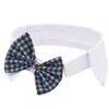 Pet Collar Personality Bow Dog Cat Breathable Small Medium Large Adjustable Cotton Collars & Leads228V