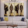 Afrikaanse Zwarte Vrouw Posters En Prints Canvas Schilderij Wall Art Pictures Voor Woonkamer Home Decoratie GEEN FRAME3332