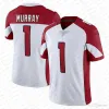 9 Joshua Dobbs Kyler Murray Football Jersey Budda Baker Marquise Brown JJ Watt James Conner Rondale Moore Michael Wilson Paris Johnson Jr Larry Fitzgerald Zach Ertz