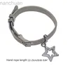 Bangle Y2K Harajuku Star Charm Stalen Riem Armband voor Vrouwen Egirl Punk Cool Pentagram Armband Op Hand Sieraden ldd240312