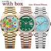 AA 2023 New Watch Diamond Expression Pack Puzzle Watch Mens Womens Watches High Quality Automatic Watch Designer Watch Size 40mm 36mm 904L Rostfritt stål Orologio.