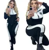 Kadın Trailtsits Kıyafet 2024 Yeni Sıcak Satış Moda Zip 2 Parça Takım Bahar Sweatshirt Set Sıradan Yüksek Kaliteli Pantolon Jogging Giysileri