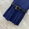 24SS Women Designer Dress Tee Stirts Mini Dresses Girls Milan Runway Tank Top A-Line Scoop Neck Ittress
