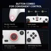 Contrôleurs de jeu joysticks Gamesir T4 Nova Lite Bluetooth Contrôleur sans fil pour Nintendo Switch PC Steam Android iOS GamePad Hall Effet 24312