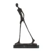 Statue d'homme qui marche en Bronze par Giacometti, réplique de Sculpture de squelette abstraite, Collection Vintage, décoration d'art pour la maison, 210329277Q