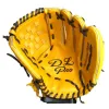 Gants livraison gratuite DL gant bas de gamme durable longue durée d'utilisation en cuir de vachette souple gant de Baseball pour débutant