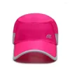 Gorras de bola GBCNYIER Ultra-Slim Tela de secado rápido Verano Sun Cap Mujeres Hombres Unisex Secado rápido Malla Ciclismo Running Hat Hueso Transpirable H