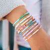 Charm Armbanden Mode Bohemen Handgemaakte Gekleurde Keramische Kralen Creatief Zacht Aardewerk Voor Vrouwen Sieraden Cadeau