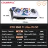 Kolorowa Igame GeForce RTX 3060 TI Ultra W oC 8GB GDDR6X Karta graficzna 8G 256 -bitowa karty graficzne o wysokiej częstotliwości GPU