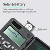 Solar Scientific Calculator With Lcd Notepad Professional Portable Foldable 417 Functions For Students Upgraded 991es 240227