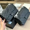 13 kolorów klasyczne diamentowe siatki prostokątne worki podwójnej klapy GHW/SHW Crossbody na ramię jambskina torebka multi pochette codzienna torebka