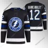 Personalizado Homens Mulheres Juventude Tampa''Bay''Lightning''86 Nikita Kucherov Terceiro Preto Jerseys Anthony Cirelli Steven Stamkos Michael Eyssimont Jeannot Haydn Fleury Andrei