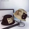 Szerokie brzegowe czapki wiadra czapki wysokiej jakości sombrero de pescador para hombre y MUJERSOMBRERRO de pescador de color slidodiseo japonsinformala la moda Q240312