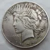 US Head-To-Head Two Face 1922 1922 Peace Dollar skull zombie skeleton hand carved Copy Coins3080