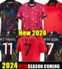 2024韓国サッカージャージホームソンファンキムジョンソンリークォン2023マイロットフットボールシャツ2223ナショナルチーム大人の子供セットキットトップタイ2023